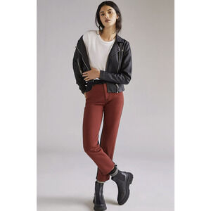 Anthropologie Maeve Colorblock Straight Jeans - New - 29 Waist